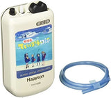 Hapyson battery-powered air pump with blue hose and connector