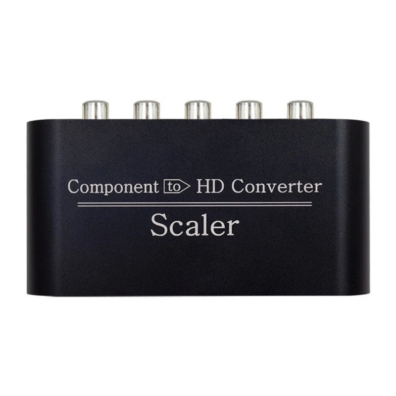 Component Video to HDTV Converter with Sound Output for Home Theater