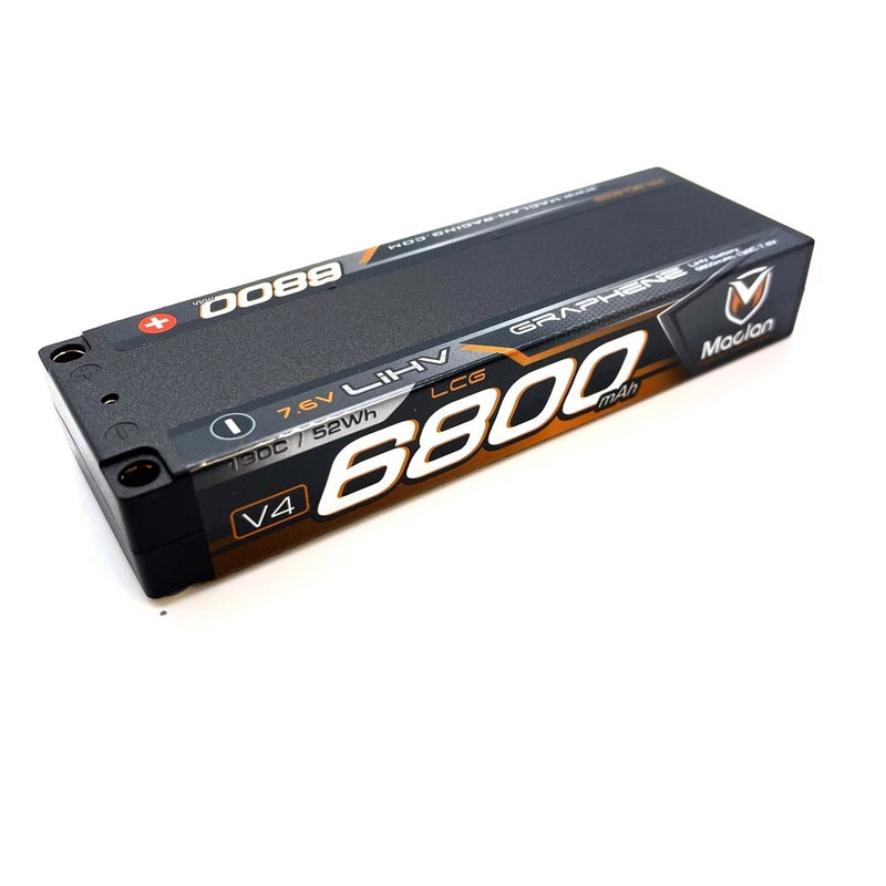 Maclan Racing V4 Graphene 6800mah 130c HV Low Profile Stick Lipo Battery MCL6028 Battery