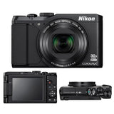 Nikon COOLPIX S9900 Digital Camera 16MP 30x Optical zoom Black Wi-Fi&NFC B