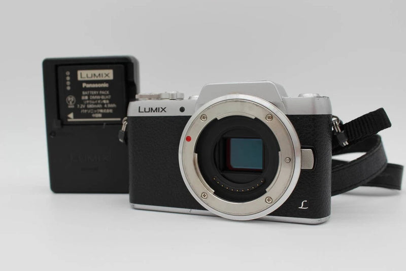 Working Panasonic LUMIX DMC-GF7 Black Battery, Charger, And Strap Included
