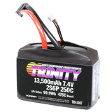 NEW Trinity TRI-1007 7.4V 13500mAh 2S6P 250C Drag Racing LiPo Battery w/ XT90 Pl