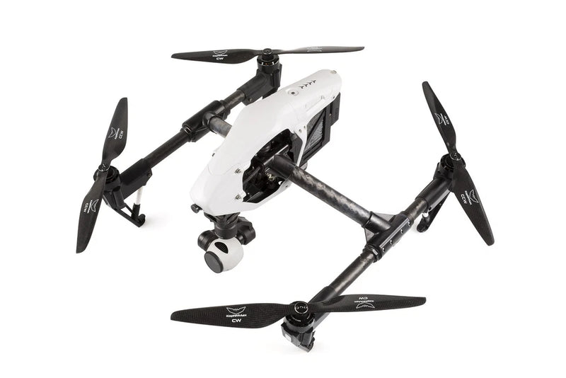 KopterMax Carbon Fiber propellers + adapters for DJI Inspire 1/Matrice 100 props Propeller