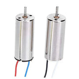 2 Pcs 8520 Motor, Drone Motors,8.5x20mm 3~5V 0.15A Coreless Brushed