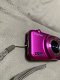 FUJIFILM FinePix JX400 Pink Compact Digital Camera 16MP w/ Charger Uesd
