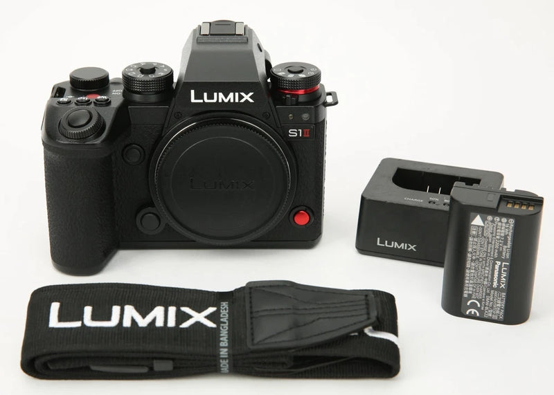 Panasonic Lumix S1 II Mirrorless Digital Camera (Body Only) 24.1MP Full-Frame