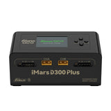 Gens Ace D300 Plus Smart Charger Bluetooth App Control G-Tech Dual-Channel Black Battery