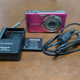 Panasonic LUMIX DMC-FS7 Pink 10 Megapixel Compact Camera with Leica Lens