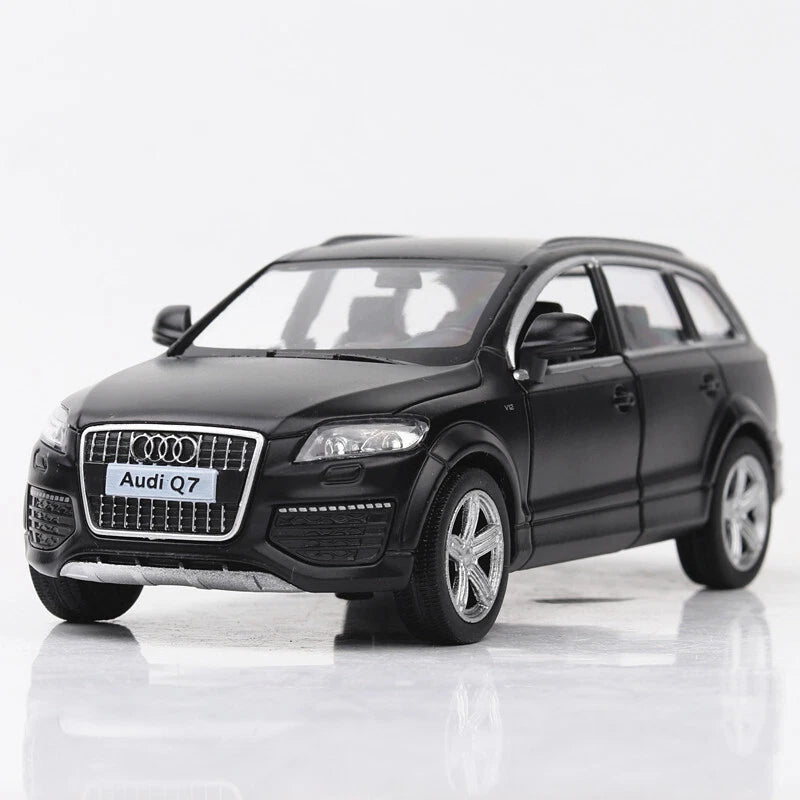 1:36 Audi Q7 Model Car Metal Diecast SUV Toy Cars Toys for Boys Kids Gifts Black