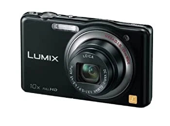 Panasonic Lumix SZ7 Digital Camera 10x Zoom Black From Japan