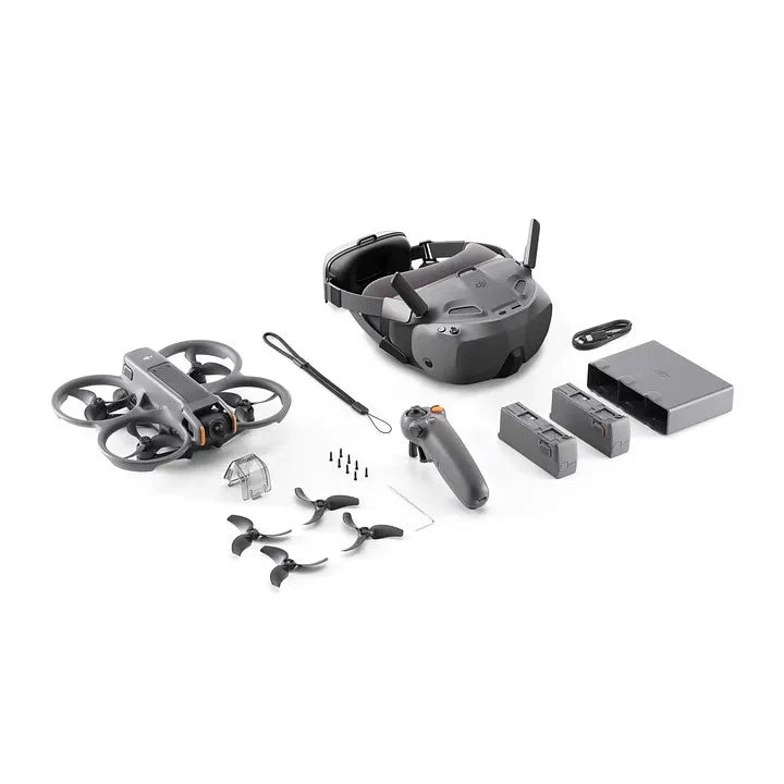 DJI Avata 2 Fly Smart Combo (Three Batteries), FPV Drone with Camera 4K FastShip