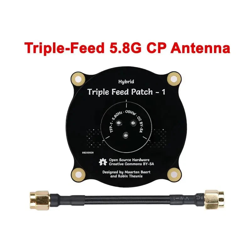 5.8GHz High Gain FPV Patch Antenna SMA Male RHCP/LHCP for Long Range Drone US