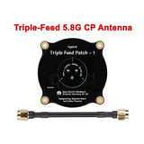 5.8GHz High Gain FPV Patch Antenna SMA Male RHCP/LHCP for Long Range Drone US