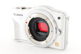 "READ" Panasonic LUMIX DMC-GF3 12.1MP Digital Camera White "Japanese Only"