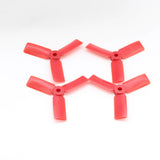 DALPROP T3030BN BullNose Tri Blade Red Propeller [4pcs] : FPV Drone