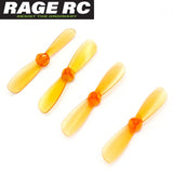 Rage RC RGR4575 Propeller Set Orange AeroBoard Mini Quadcopter Drone Part