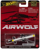 Hot Wheels Premium 2026 Pop Culture Airwolf Helicopter 1:64 Scale Model JBL56-7D