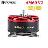 T-MOTOT AM60 V2 3D/4D 1550/1880KV F3P 2-3S Brushless Motor for Fixed-Wing Drone