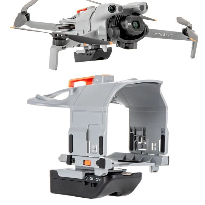 For DJI Mini 5 Pro Drone STARTRC LED Light Air-Dropping System Thrower Parabolic