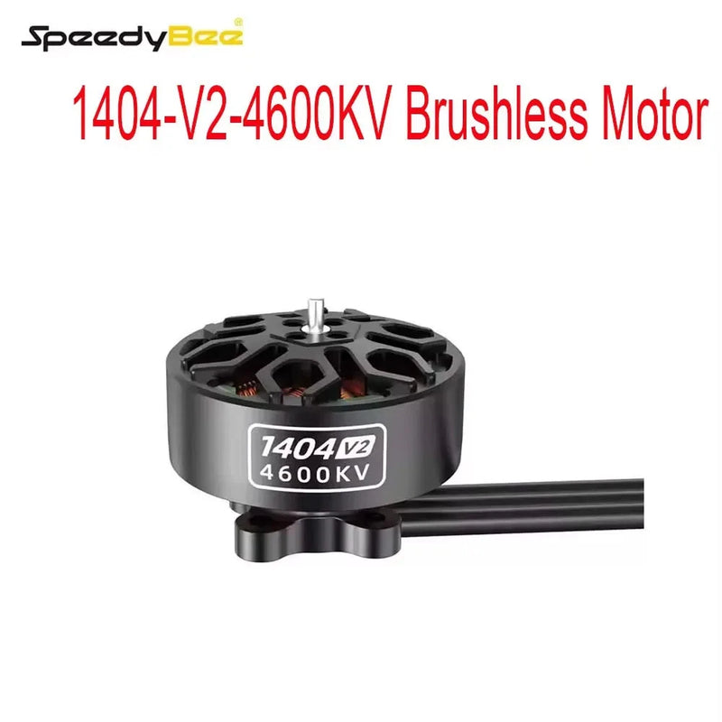 SpeedyBee 1404-V2-4600KV Brushless Motor 1.5mm Shaft 9N12P 4S-Lipo for FPV Drone