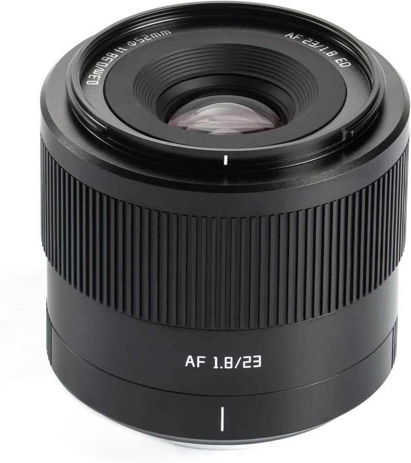 TTartisan AF 23mm F1.8 APS-C Lens for Fuji X-Mount Cameras X-A1 X-A10 X-A2 X-A5