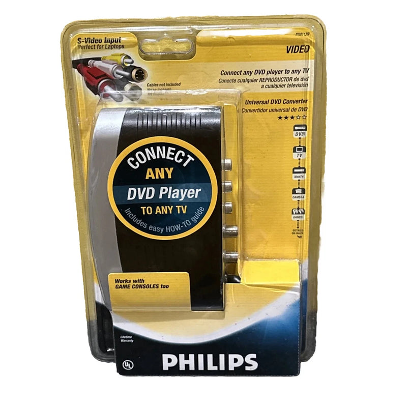 Philips RF Modulator Video Converter with S Video Input - PH61159