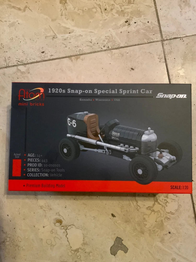 Snap On Tools 1920s Specialty Sprint Car Atom Mini Bricks Model SSX23P132