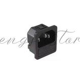 3PCS power input socket connector 6200.4120