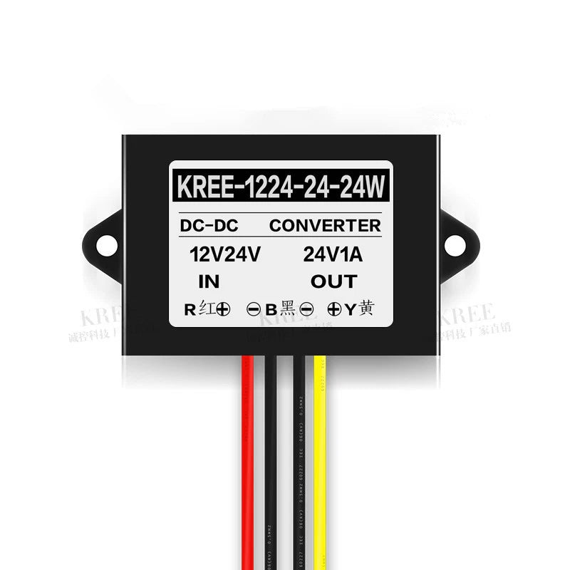 NEW Voltage Booster Power DC Converter Regulator 12/24V Step up to 24V 1A 24W