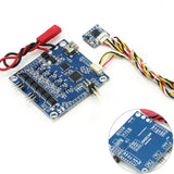 Brushless gimbal controller PCB with 6050 sensor, pin headers and wiring harness