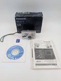 Panasonic Lumix Digital Camera DMC-LZ3 5.0MP Compact Silver Complete Working