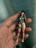 1/18 1/43 1/64 Miniatures Tattoo Braid Beauty Scene Figures Model For Cars