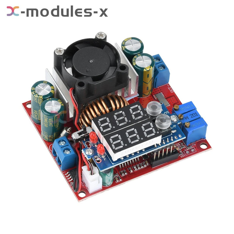DC 6-50V 15A MPPT Boost Charging Module Adjustable Step-up Booster Module 120KHz