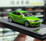 CR 7cm 1:64 Green 1M E82 Coupe Sports Model Diecast Metal Car
