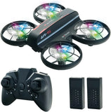 RC Drone with Altitude Hold and Headless Mode,Quadcopter with Blue&Green Light,P