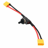 RC battery XT90 connector with inline on-off rocker switch and red/black power wires
