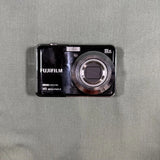 Fujifilm FinePix AX655 Digital Camera 16MP 5x Zoom Black Untested AA Battery