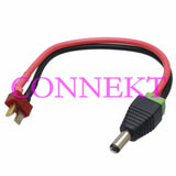T-plug Deans for 2S Goggles Two FPV Goggles 7.4V 2200mAh Lipo Battery Adapter