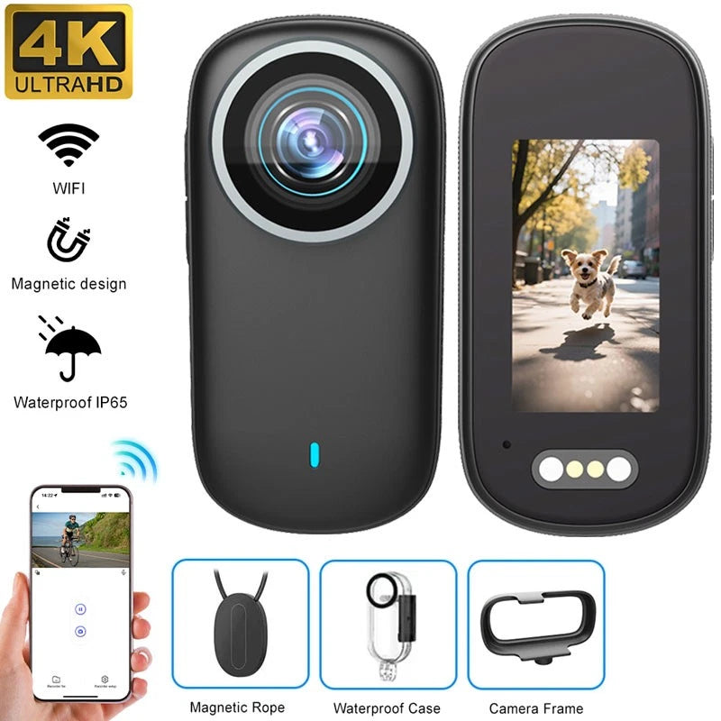 4K MINI WIFI Action Camera Thumb Sport DV POV Portable Camcorder PHOTOGRAPHY M11