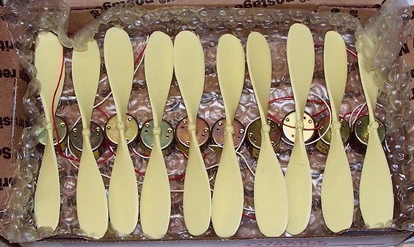10 PCS - DC Electric MOTOR PROPELLER toy hobby model car airplane science fair