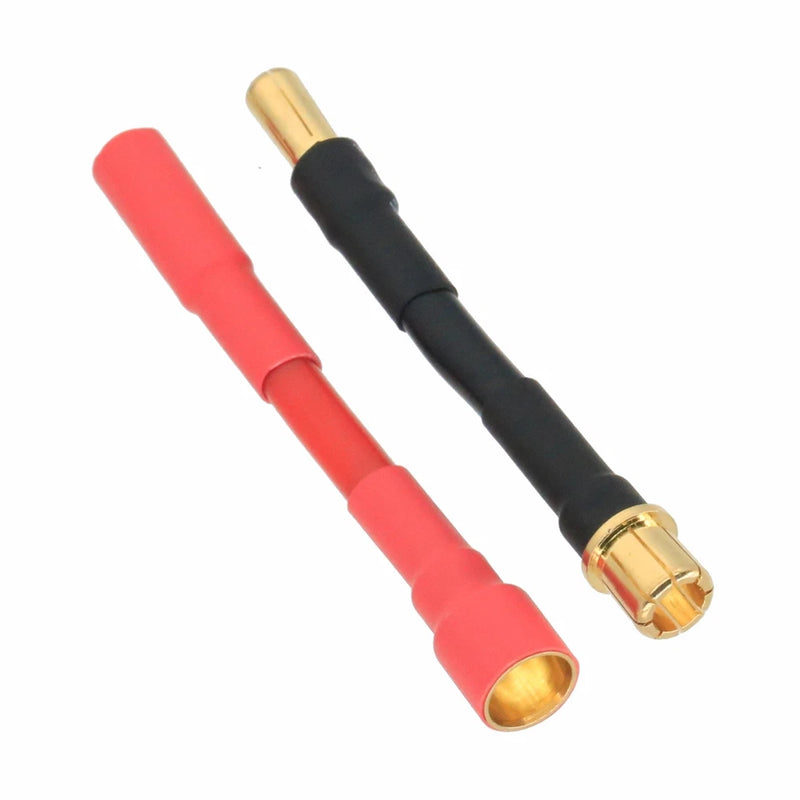 HXT 8mm Male-/Female+ to HXT 5.5mm Male-/Female+  cable 10AWG 5CM RC Battery FPV