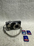 Fujifilm Digital Camera Black FinePix F70 EXR 10.0MP Tested Plus Battery Charger