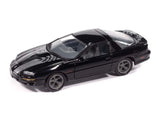 2002 Chevy Camaro SS - Black Diecast 1:64 Scale Model - Johnny Lightning JLCT020