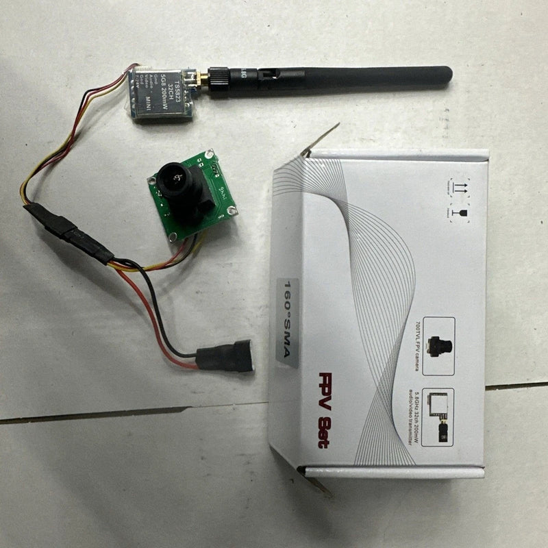 Turnigy FPV200 Set w/LT200 5.8GHz 200mW FPV A/V Micro Transmitter & V700 Camera