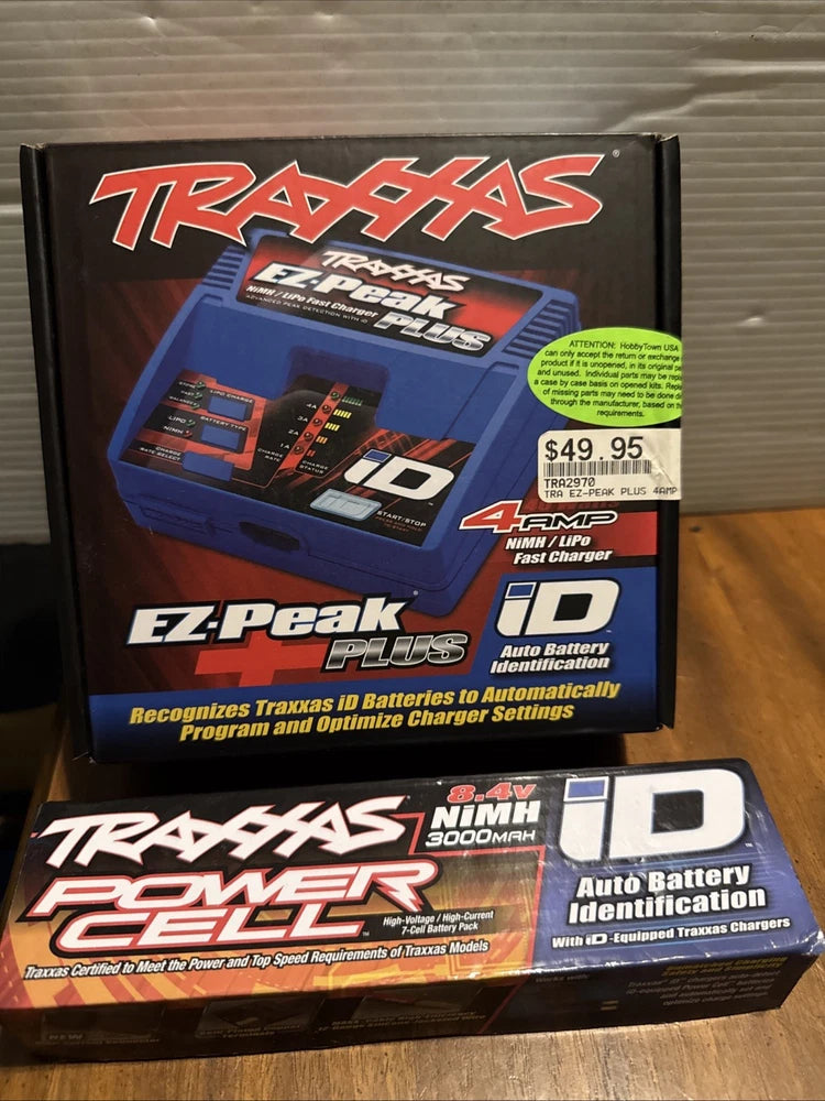 Traxxas 2970 EZ-Peak Plus NiMH/LiPo Fast Battery Charger w/iD 8.4 V NIMH BATTERY