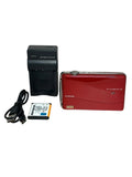 [Near MINT] FUJIFILM FinePix Z700 EXR  Red Compact Digital Camera From Japan