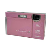 Fujifilm FinePix Z250fd Pink 10MP 5x Zoom Digital Camera Scene Japan Tested