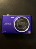 Panasonic Lumix DMC-SZ3 PURPLE 16MP Digital Camera 10x Zoom Small Slim Leica Len