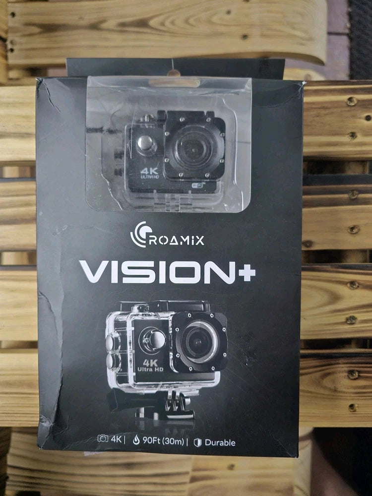 Roamix Vision+ 4k Sport Motorcycle Action Camera Wi-fi