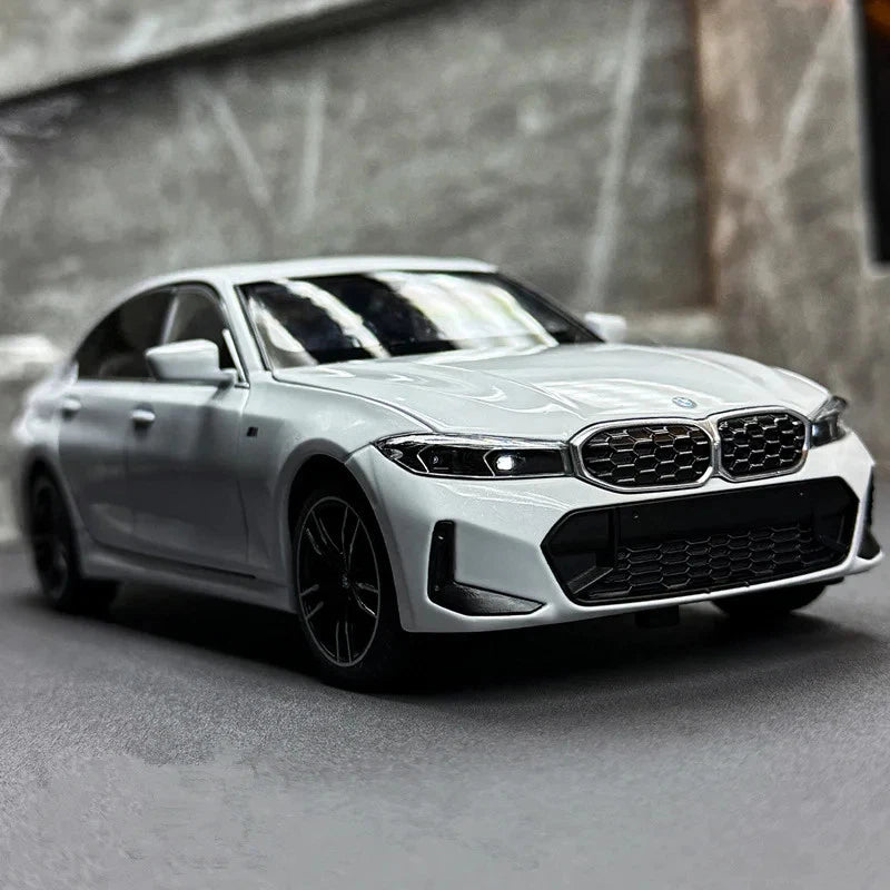 1:24  3 Series 325i 325LI Diecast Model Car Sound Light Kids Toy Gift